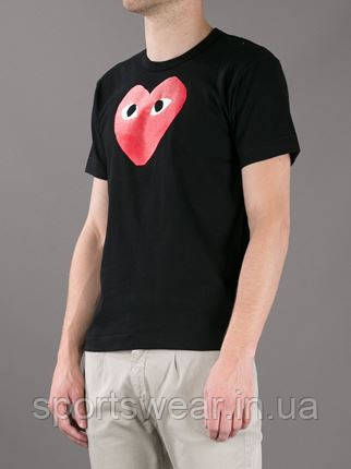 Футболка COMME DES GARCONS PLAY Emblem | Футболка CDG "" В стилі Comme Des Garcon ""