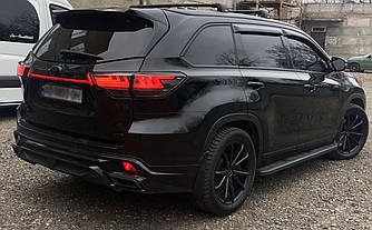 Ліхтарі Toyota Highlander 50 тюнінг LED оптика (тоновані)