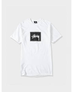 Чоловіча біла Футболка Stussy stock box "" В стилі Stussy ""