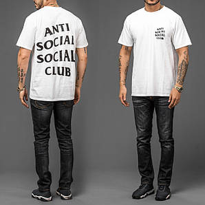 Футболка Anti Social social club |Бирки | чоловіча Футболка АССК "" В стилі Anti Social Social Club ""