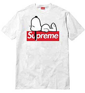 Футболка SUPREME SNOOPY чоловіча | Футболка Супрім Снупі "" В стилі Supreme ""