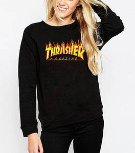 Світшот жіночий Thrasher | Кофта Трешер "" В стилі Thrasher ""