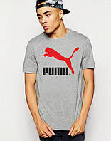 Футболка серая мужская Пума Puma