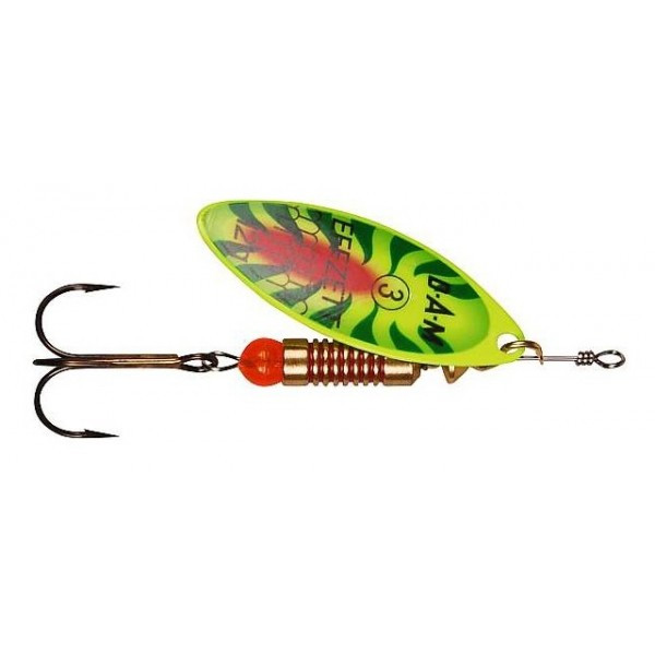 Блешня-вертушка DAM Effzett Predator 7 г (fire shark), фото 1