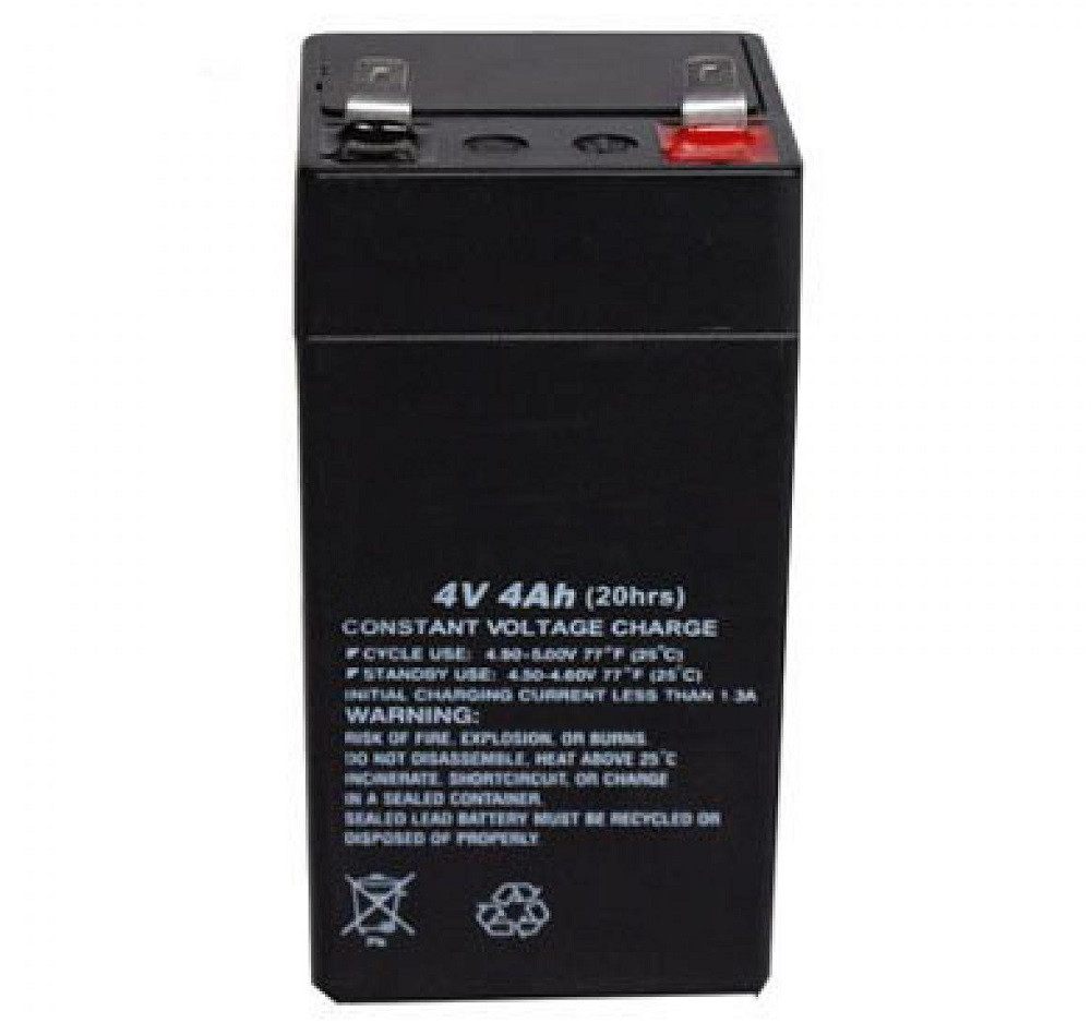 Аккумулятор батарея BATTERY 4V 4.0Ah 20HR