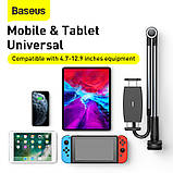Тримач для телефону Baseus Unlimited adjustment lazy, сірий, фото 9