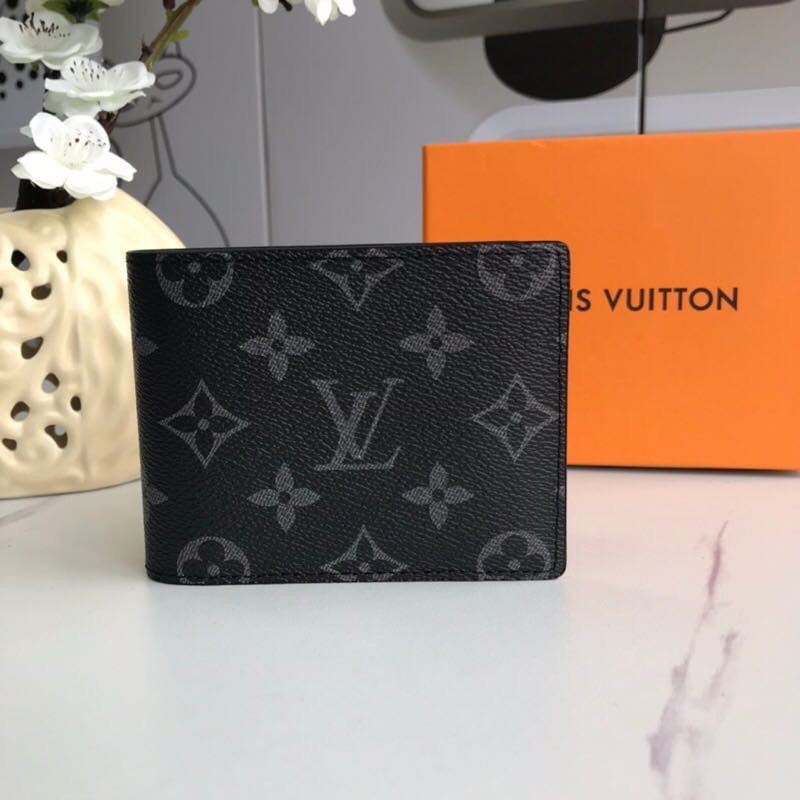 Чоловічий чорний Гаманець Louis Vuitton