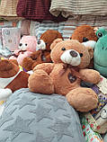 Іграшка подушка плед 3 в 1 Ведмедик Плюшевий 45 см, фото 3