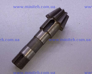 Вал - шестерня конічна прямий зуб Z=8