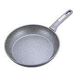 Сковорода Kamille 28см з гранітним покриттям із алюмінію KM-4290GR, фото 6