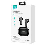 Навушники безпровідні Bluetooth Celebrat TWS W5 в кейсі, білі, фото 3