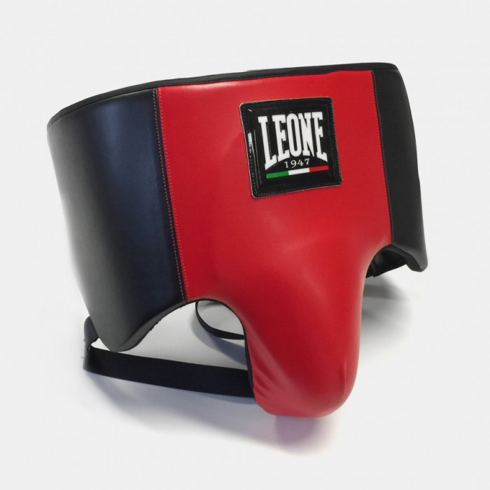 Професійна захист паху для чоловіків Leone Shell Pro розмір L червоний з чорним