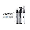 Тример GEMEI GM-3107 3 в 1 для вух брів і бороди, фото 6