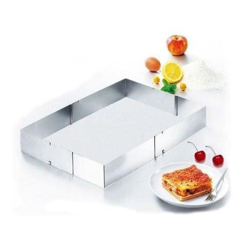 Квадратна форма для випічки з нержавіючої сталі Benson BN-1039 | форма для випікання Бенсон, фото 1
