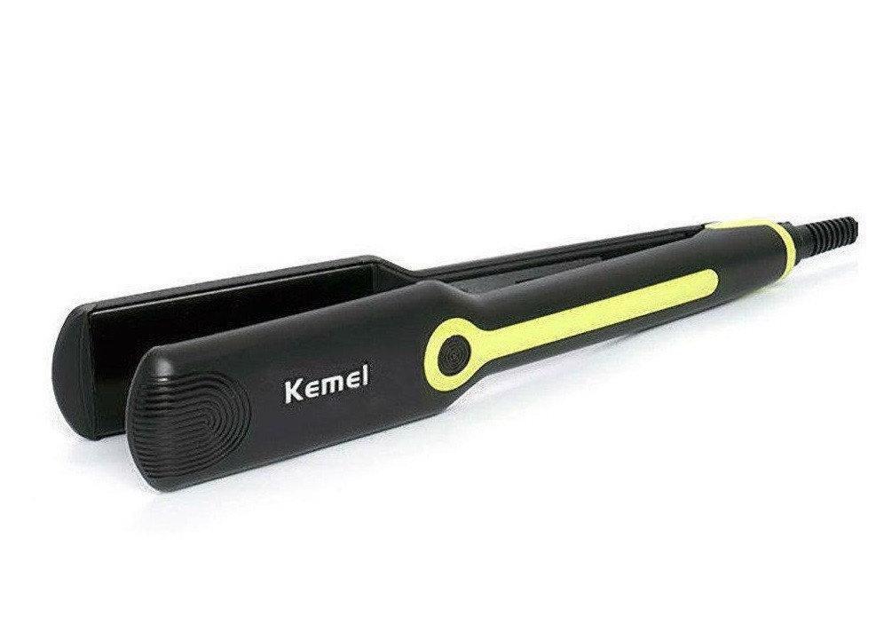 Прасочка для волосся Kemei JB-KM-2119-Y | вирівнювач | випрямляч | утюжок для випрямлення