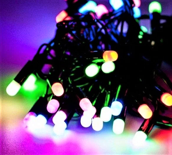 Гірлянда 100LED (ПП) 9м Мікс (RD-7127), Новорічна бахрама, Світлодіодна гірлянда, Вулична гірлянда