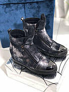 Зимові жіночі черевики Vensi V3 танкетки екозамша 36, фото 5