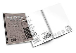 Набір для творчості Sketch Book Danko Toys арт. SB-01-02 книга розмальовка олівці для дітей