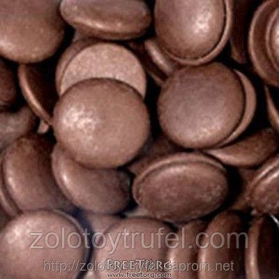 Шоколадная глазурь "Диски коричневые" 100 г. - фото 1 - id-p186418167