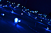 Гірлянда водоспад Синя 240-320LED 3х2м з заглуш. 10х24Ламп RD-7155 | Новорічна LED гірлянда штора, фото 2