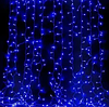 Гірлянда водоспад Синя 240-320LED 3х2м з заглуш. 10х24Ламп RD-7155 | Новорічна LED гірлянда штора, фото 3