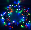 Гірлянда лінза 100LED різнобарвна RD-103 | Новорічна вулична світлодіодна гірлянда мультикольорова, фото 2