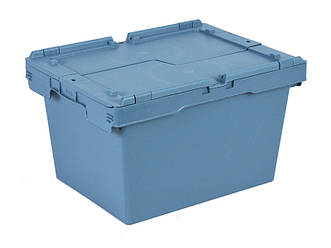 Пластиковий ящик з кришкою 400*300*240, N4323-ALC