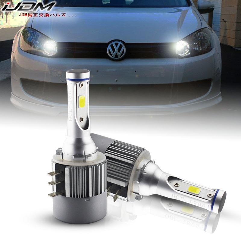 IJDM Світлодіодні LED-лампи головного світла H15 72 Watt 2350LM 6500 К Cree COB DRL Canbus 12V DC (NI5-CSP) Audi, фото 1