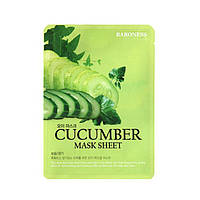 Тканевая маска с экстактом огурца BARONESS Cucumber Mask Sheet