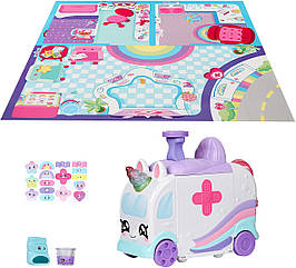 Швидка допомога - лікарня Кінді Кідс / Kindi Kids Hospital Corner - Unicorn Ambulance - Playmat Included
