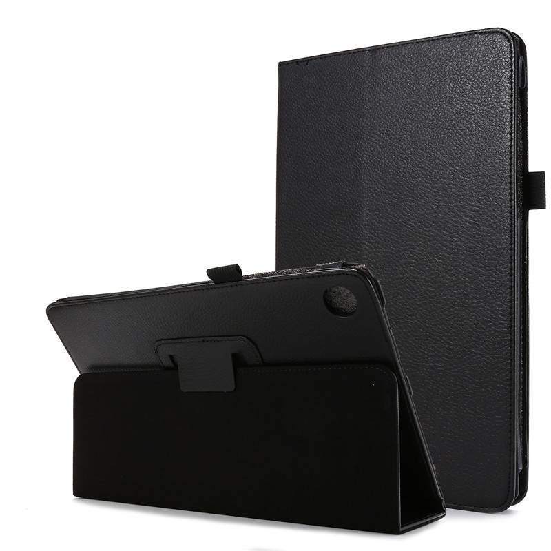 Чехол книжка TTX Leather Book для планшета Huawei MatePad T10s 10.1" / T10 9.7" Чёрный - фото 1 - id-p1313313428