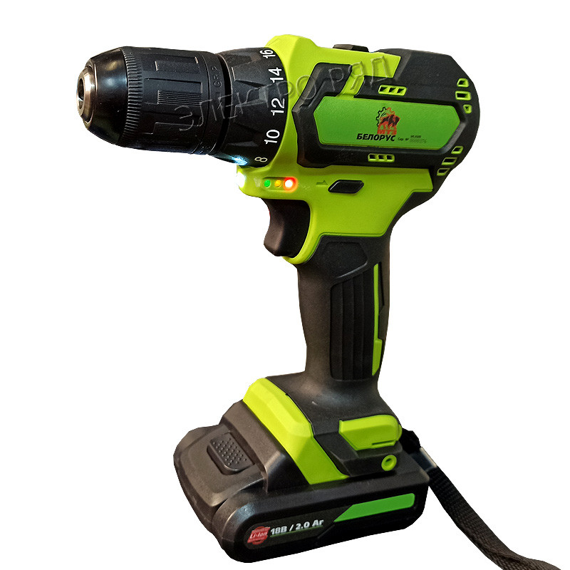 Шурупокрут акумуляторний Білорус ДА-18-2ЛБЩ