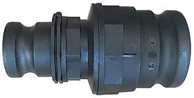 Адаптер камлок 3" - камлок 2", (папа 3" - папа 2"), 300F/200F