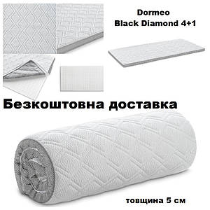 Топпер Dormeo Black Diamond 4+1 80х190, Матрац Дормео Блек Даймонд 5 см