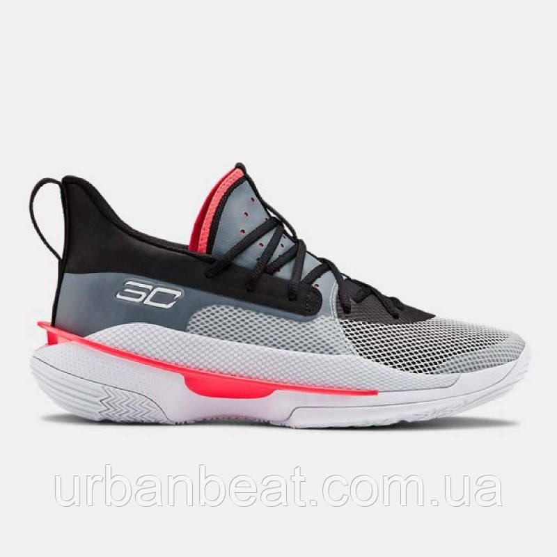 Чоловічі баскетбольні кросівки Under Armour Curry 7 Grey, фото 1