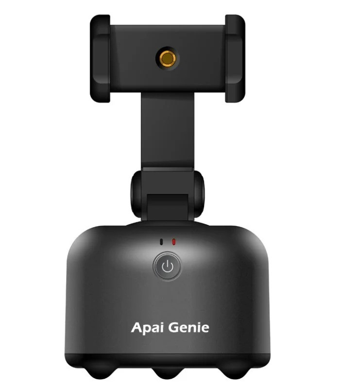 Смарт-штатив 360° розумний тримач для смартфона Apai Genie 2 з датчиком руху Чорний