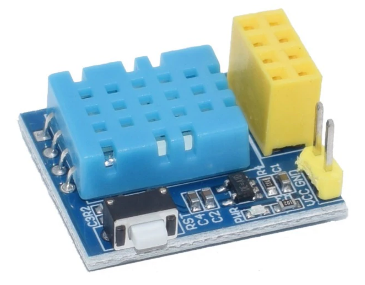 DHT11 термометр і гігрометр, датчик вологості і температури під ESP8266 ESP-01S ESP-01