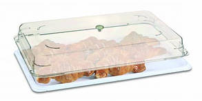 Поднос прямоугольный с крышкой GN 1/1 53х32.5х8.2см для выкладки Araven