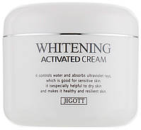 Освітлюючий антивіковий крем для обличчя Jigott Whitening Activated Cream 100 мл, фото 2