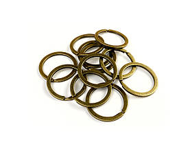 Кільце для ключів d30 мм плоске Антик