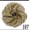 Гумка з волосся накладна гулька накладний пончик-бублик хвіст у зачіску для зачіски, фото 4