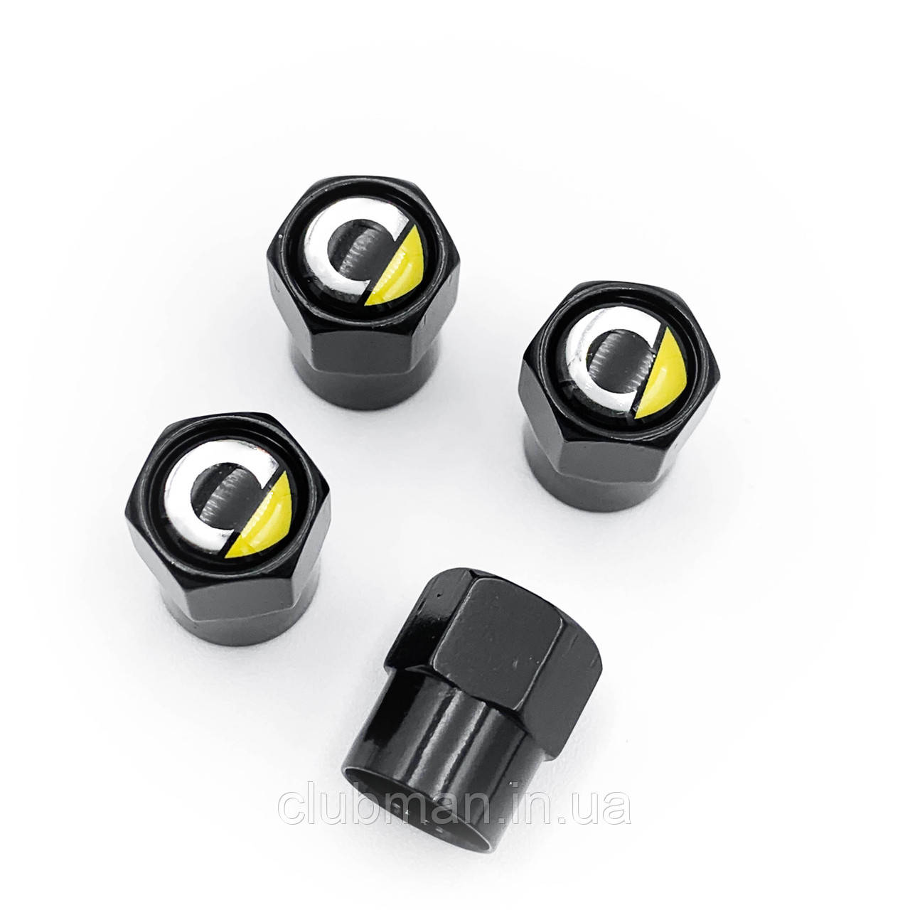 Захисні ковпачки на ніпеля Smart 4 шт чорні