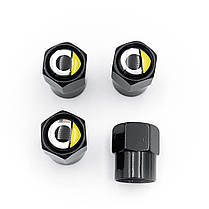 Захисні ковпачки на ніпеля Smart 4 шт чорні, фото 4