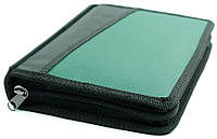 Чехол 052 черно-зеленый для книги 140х190x35 мм.