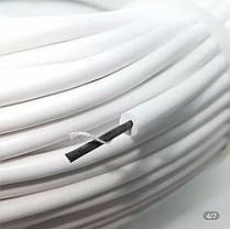 50 метров. 33 Ом/м.Нагревательный карбоновый кабель 12К в силиконовой изоляции, фото 2