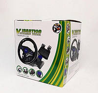 Ігрове мультимедійне універсальне кермо Vibration Steering Wheel ps3 ps2 USB