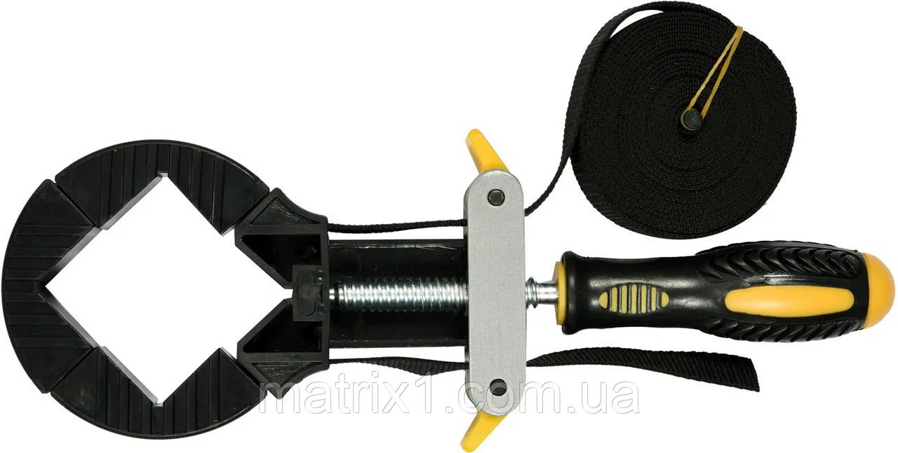 Струбцина ремінна VOREL 4 м довжина стиснення 320 мм, фото 1