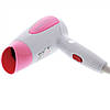 Фен для волосся дорожній Gemei GM-1756, фото 8