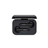 Бездротові навушники HAVIT TW935 Bluetooth V5.0 з кейсом, Black, фото 4