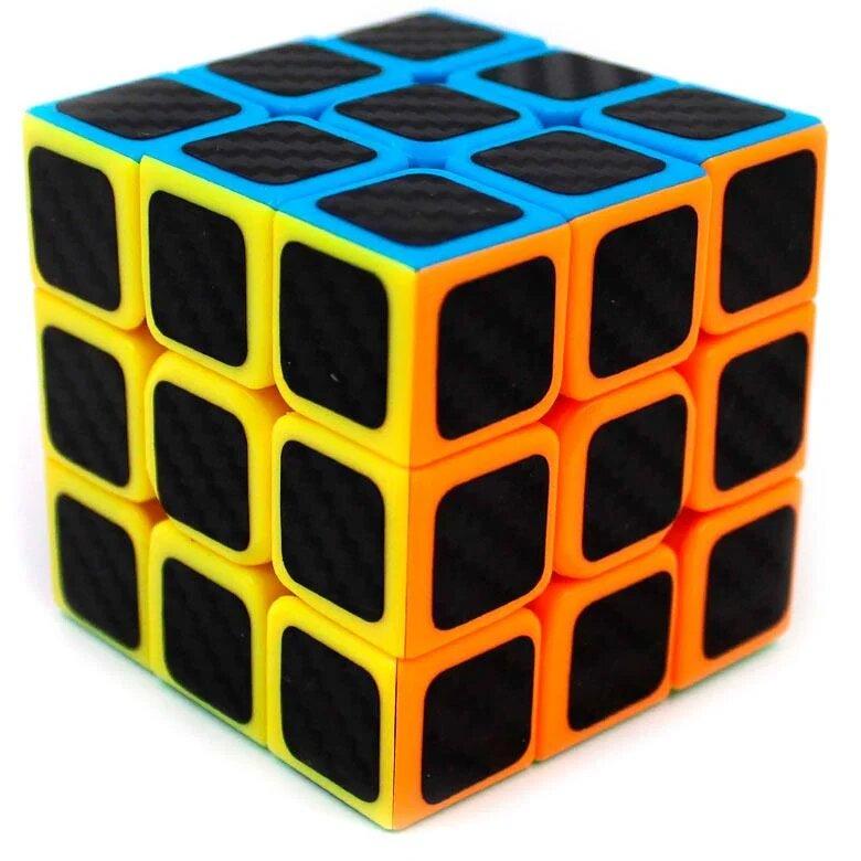 Кубик Рубік 3х3, головоломка для дітей з протиковзкими наклейками